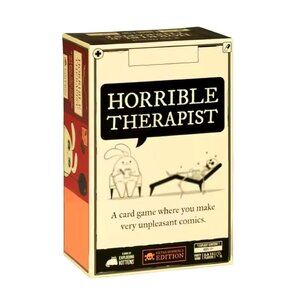 Horrible Therapist: Extra Horrible, Exploding Kittens by The Oatmeal (Age 17+)